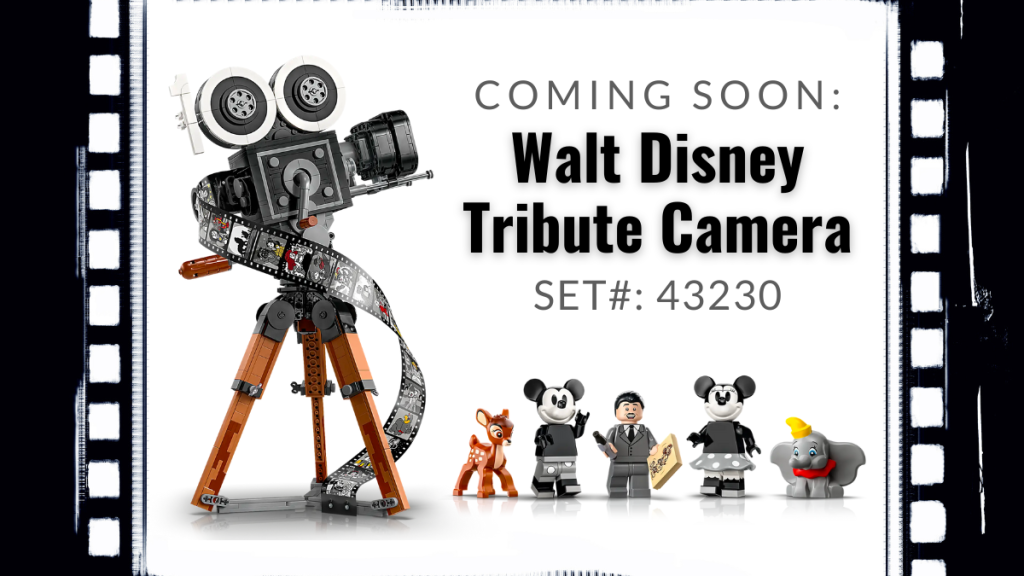 LEGO Disney Classic Walt Disney Tribute Camera 43230 by LEGO
