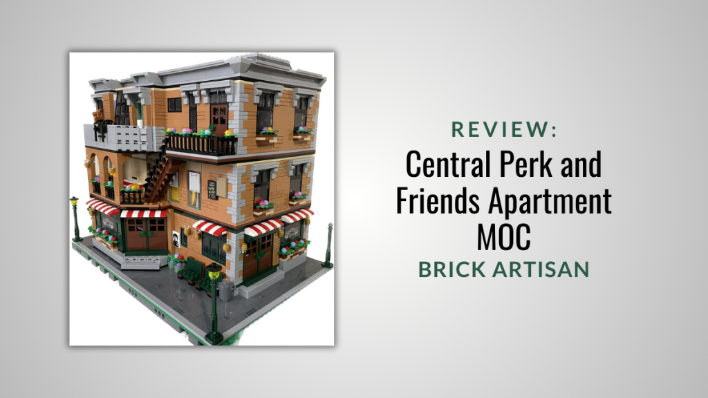 Lego Friends TV Central Perk Modular Building Real LEGO® 21319 Custom City  MOC